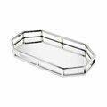 Jiallo Mirror Octagonal Stainless Steel Tray Dinning Table 72465